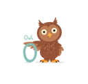 پیش‌نمایش فایل o-for-owl-3137587 از پک الفبای حیوانات