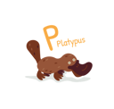 پیش‌نمایش فایل platypus-3137588 از پک الفبای حیوانات