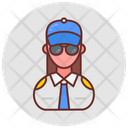 پیش‌نمایش فایل security-guard-female-6258672 از پک اجرای قانون