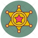 پیش‌نمایش فایل sheriff-badge-6258624 از پک اجرای قانون