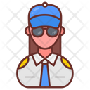 پیش‌نمایش فایل security-guard-female-6258772 از پک اجرای قانون