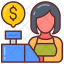 پیش‌نمایش فایل cashier-9471764 از پک خواربارفروشی
