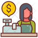 پیش‌نمایش فایل cashier-9942035 از پک زنان مسیر شغلی