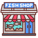 پیش‌نمایش فایل fish-shop-10436214 از پک ساختمان‌های شهری
