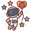 پیش‌نمایش فایل astronaut-with-balloons-10687722 از پک فناوری فضایی