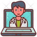 پیش‌نمایش فایل online-doctor-10797549 از پک فاصله‌گذاری اجتماعی