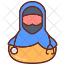 پیش‌نمایش فایل hijab-doctor-10801175 از پک آواتارهای کادر درمان