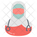 پیش‌نمایش فایل hijab-doctor-10801804 از پک آواتارهای کادر درمان