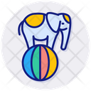 پیش‌نمایش فایل circus-elephant-3487378 از پک عناصر سیرک