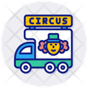 پیش‌نمایش فایل circus-van-3487356 از پک عناصر سیرک