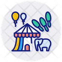 پیش‌نمایش فایل elephant-fair-3487434 از پک عناصر سیرک