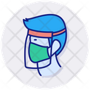 پیش‌نمایش فایل face-shield-4157261 از پک اقدامات محافظتی در برابر کووید