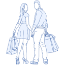 پیش‌نمایش فایل couple-walking-with-shopping-bags-4919167 از پک روال روزانه