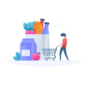 پیش‌نمایش فایل grocery-shopping-4040454 از پک فروش اینترنتی