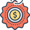 پیش‌نمایش فایل dollar-badge-5553490 از پک متفرقه