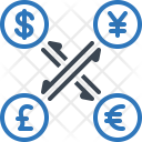 پیش‌نمایش فایل currency-exchange-77 از پک امور مالی – خطی دو رنگ