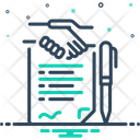 پیش‌نمایش فایل agreement-11258772 از پک علامت بررسی
