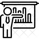 پیش‌نمایش فایل businessman-presenting-bars-graphic-1635177 از پک کسب و کار