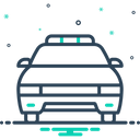 پیش‌نمایش فایل police-car-1659728 از پک حمل‌ونقل ۲