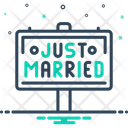 پیش‌نمایش فایل just-married-sign-12441745 از پک ماه‌عسل