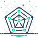 پیش‌نمایش فایل radar-chart-with-pentagon-shape-1725784 از پک علم داده