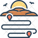 پیش‌نمایش فایل route-12919439 از پک تابستان