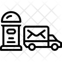 پیش‌نمایش فایل postal-service-13619373 از پک ایمیل و نامه‌نگاری