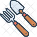 پیش‌نمایش فایل fork-and-trowel-13712849 از پک باغ و فضای سبز