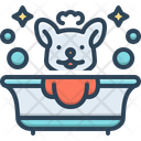 پیش‌نمایش فایل bathing-dog-13712952 از پک حیوانات خانگی