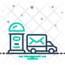 پیش‌نمایش فایل postal-service-13795549 از پک ایمیل و نامه‌نگاری