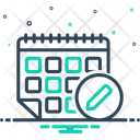 پیش‌نمایش فایل edit-calendar-13864506 از پک تقویم