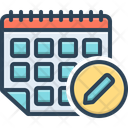 پیش‌نمایش فایل edit-calendar-14171392 از پک تقویم