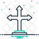پیش‌نمایش فایل direction-arrow-1755204 از پک نمادها و استعاره‌ها