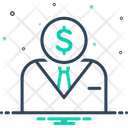 پیش‌نمایش فایل businessman-with-dollar-coin-1755068 از پک استارتاپ و توسعه