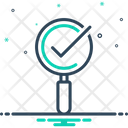 پیش‌نمایش فایل magnifying-glass-with-check-mark-1755059 از پک استارتاپ و توسعه