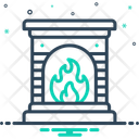 پیش‌نمایش فایل fireplace-15060719 از پک زمستان