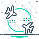 پیش‌نمایش فایل charter-route-15474234 از پک هواپیما