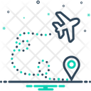 پیش‌نمایش فایل charter-route-15474235 از پک هواپیما