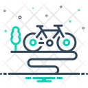 پیش‌نمایش فایل bike-path-16007011 از پک دوچرخه به کار