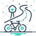 پیش‌نمایش فایل cycling-path-16007024 از پک دوچرخه به کار