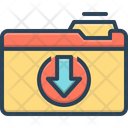 پیش‌نمایش فایل download-folder-2231489 از پک داده‌های ابری