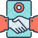 پیش‌نمایش فایل deal-agreement-2233905 از پک عناصر کسب‌وکار
