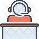 پیش‌نمایش فایل call-center-operator-2330419 از پک استارتاپ و توسعه