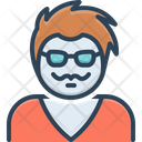 پیش‌نمایش فایل hipster-2461039 از پک آواتارها