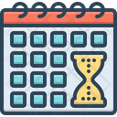 پیش‌نمایش فایل deadline-2471807 از پک مدیریت سازمانی – رنگی سایه‌دار – شماره ۲