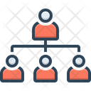 پیش‌نمایش فایل hierarchy-2471804 از پک مدیریت سازمانی – رنگی سایه‌دار – شماره ۲