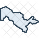 پیش‌نمایش فایل uzbekistan-map-3351483 از پک متفرقه