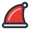 پیش‌نمایش فایل christmas-hat-43 از پک کریسمس (خط پر)