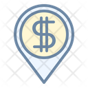پیش‌نمایش فایل nearby-bank-1627241 از پک پین موقعیت (Outline پر)
