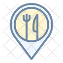 پیش‌نمایش فایل nearby-restaurant-1627247 از پک پین موقعیت (Outline پر)